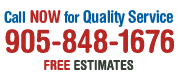Contact us Today for all Plumbing and Drain services, emergencies. 905-848-1676 24 hour service - Free Estimates